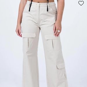 Princess Polly Glenda beige pants